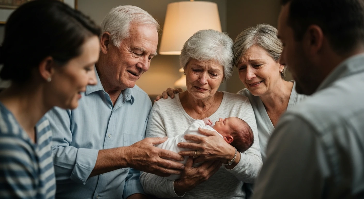 Annonce de naissance pour les grands-parents